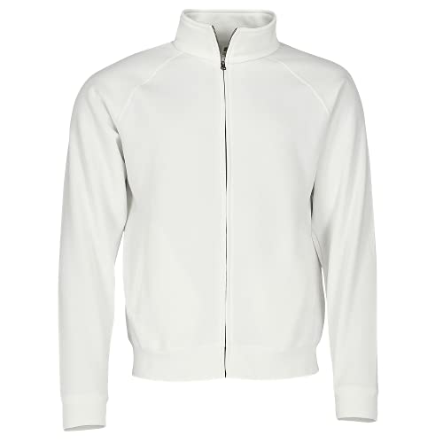 Classic Sweatjacke - Farbe: White - Größe: XXL von Fruit of the Loom