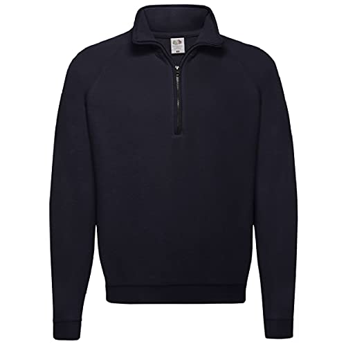 Fruit of the Loom Classic 80/20 Zip Neck Sweatshirt von Fruit of the Loom