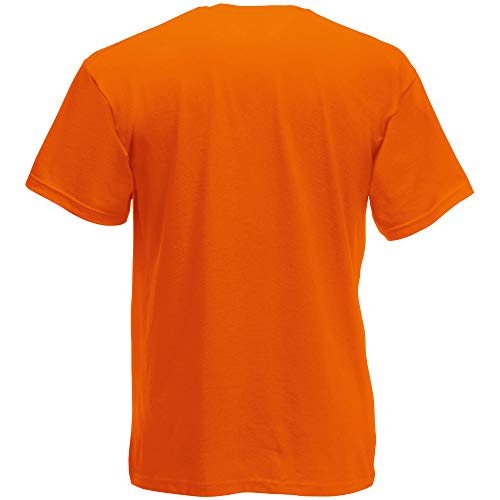 Fruit of the Loom Herren T-Shirt Original T 61-082-0 Orange XXL von Fruit of the Loom