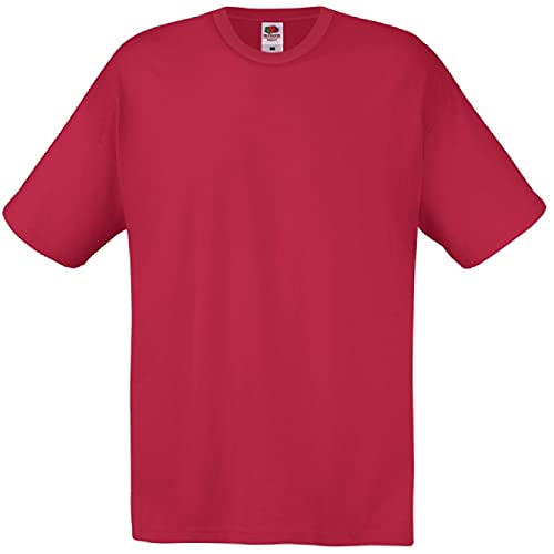 Fruit of the Loom Shirt, Brick Red, Large von Fruit of the Loom
