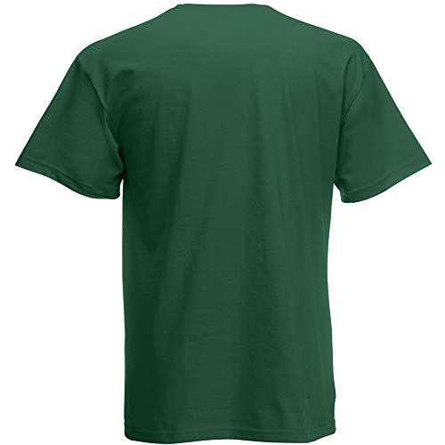 Fruit of the Loom Herren T-Shirt Original T 61-082-0 Bottle Green S von Fruit of the Loom