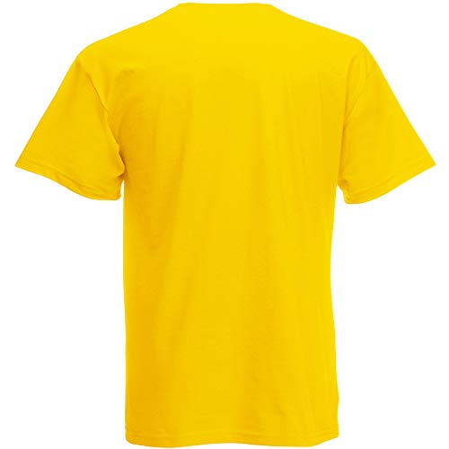 Fruit of the Loom, T-Shirt 699, gelb, XL von Fruit of the Loom