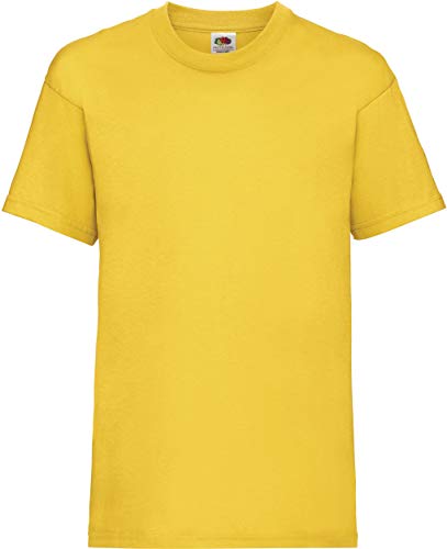 Fruit Of The Loom T-Shirt Kinder Valueweight T-Shirt - sonnenblume, 5-6 Jahre von Fruit of the Loom