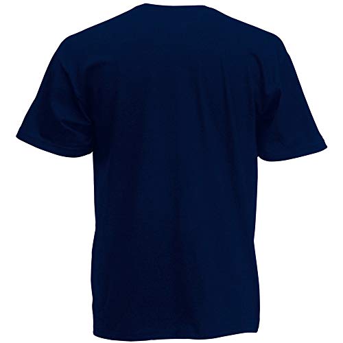 Fruit of the Loom Herren T-Shirt Valueweight V-Neck T 61-066-0 Deep Navy L von Fruit of the Loom