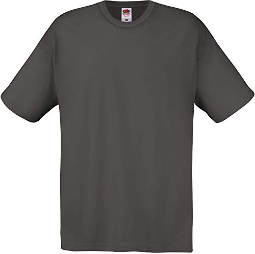 Fruit of The Loom Herren T-Shirt Original T Grau Light Graphite M Fruit of The Loom Herren T-Shirt Original T Grau Light Graphite M von Fruit of the Loom