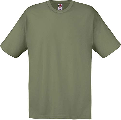 Fruit of The Loom Herren T-Shirt Original T Grün Classic Olive M von Fruit of the Loom