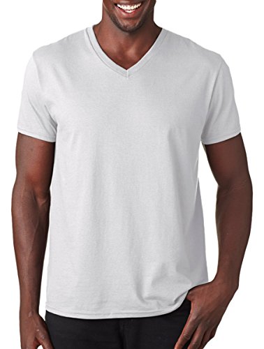 Fruit of The Loom Herren T-Shirt Valueweight V-Neck T Weiß White XL von Fruit of the Loom