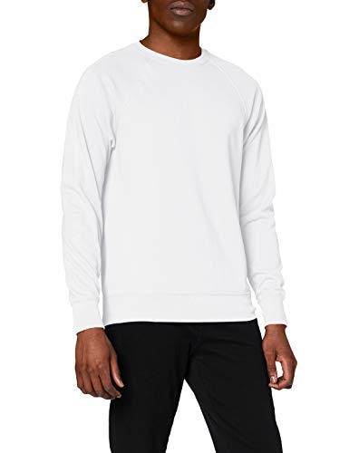 Fruit of the Loom Lightweight raglan sweatshirt White XL von Fruit of the Loom