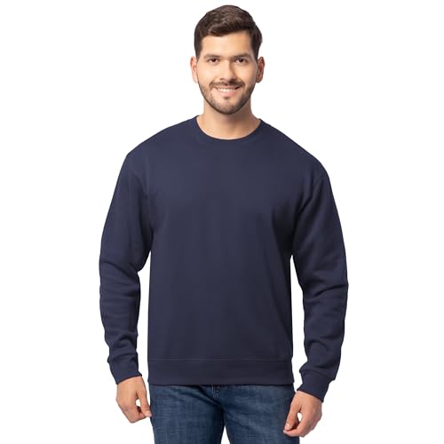 Fruit of the Loom Men's Eversoft Fleece Sweatshirts & Hoodies, Sweatshirt-Navy, X-Large von Fruit of the Loom