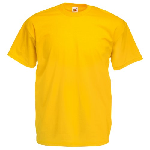 Fruit of the Loom, Shirt, Gelb (Sunflower), Medium von Fruit of the Loom