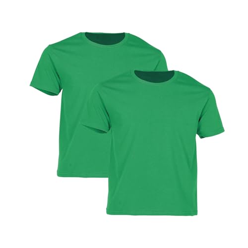 Fruit of the Loom 2er-Pack Iconic Kinder T-Shirt, Kelly Green, 140 Fruit of the Loom 2er-Pack Iconic Kinder T-Shirt, Kelly Green, 140 von Fruit of the Loom