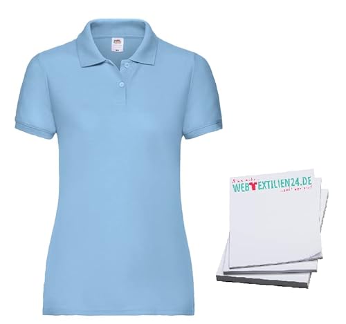 Fruit of the Loom 3er Set Damen Poloshirt 65/35 Lady-Fit Vorteilspack von Fruit of the Loom