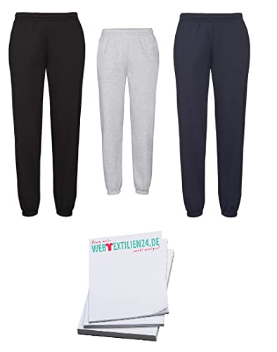 Fruit of the Loom 3er Set Jogginghose Classic Elasticated Jog Pants Vorteilspack von Fruit of the Loom
