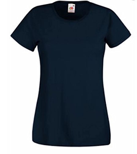 Fruit of the Loom 5er Pack Damen T-Shirt Größe S Farbe Navyblau von Fruit of the Loom