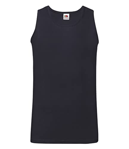 Fruit of the Loom 5er Pack Valueweight Athletic Vest NEU, Farbe:deep Navy, Größe:2XL von Fruit of the Loom