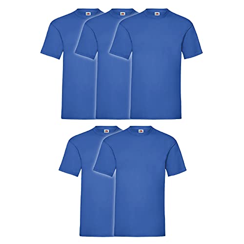 Fruit of the Loom 5er Pack Valueweight T Kids Kinder T-Shirt, Größe:164, Farbe:5X royal Fruit of the Loom 5er Pack Valueweight T Kids Kinder T-Shirt, Größe:164, Farbe:5X royal von Fruit of the Loom