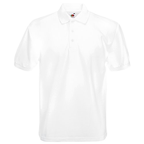 Fruit of the Loom 65/35 Heavy Polo - Farbe: White - Größe: L Fruit of the Loom 65/35 Heavy Polo - Farbe: White - Größe: L von Fruit of the Loom