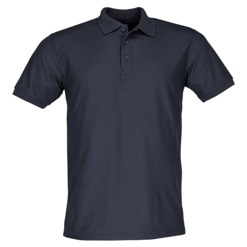 Fruit of the Loom 65/35 Polo + GRATIS MyShirt Stoffbeutel, Farbe:deep Navy + GRATIS MyShirt Stoffbeutel, Größe:3XL von Fruit of the Loom