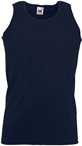 Fruit of the Loom Athletic Unterhemd Farbe deep Navy Größe 2XL von Fruit of the Loom