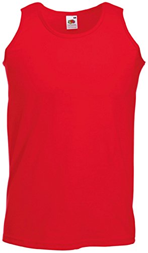 Fruit of the Loom Athletic Unterhemd Farbe rot Größe M Fruit of the Loom Athletic Unterhemd Farbe rot Größe M von Fruit of the Loom