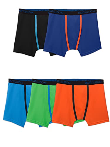 Fruit of the Loom Big Boys Breathable Boxer Brief Underwear Multipack, Micro/Mesh Assorted, X-Large Fruit of the Loom Big Boys Breathable Boxer Brief Underwear Multipack, Micro/Mesh Assorted, X-Large von Fruit of the Loom