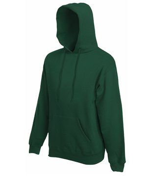 Fruit of the Loom Classic Herren Hoodie in Flaschengrün Größe XL von Fruit of the Loom