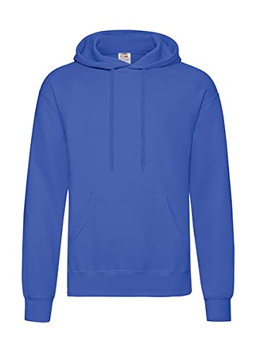 Fruit of the Loom Classic Hooded Sweat, Größe:S, Farbe:royal von Fruit of the Loom