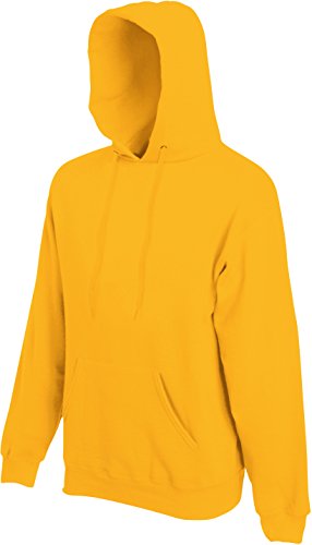 Fruit of the Loom Classic Hooded Sweat 62-208-0 Sonnenblumengelb 34 - XXL von Fruit of the Loom
