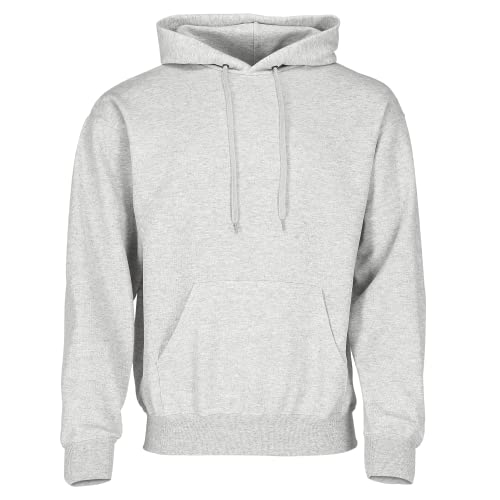Fruit of the Loom Classic Hooded Sweat Herren, Heather Grey, XL von Fruit of the Loom