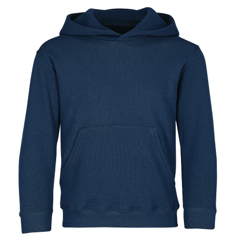 Fruit of the Loom Classic Hooded Sweat Kids Kapuzen-Sweatshirt, Farbe:Navy, Größe:152 von Fruit of the Loom