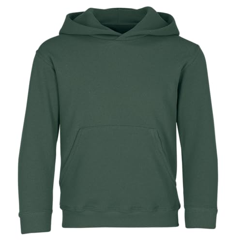 Fruit of the Loom Classic Hooded Sweat Kids Kapuzen-Sweatshirt, Farbe:flaschengrün, Größe:140 von Fruit of the Loom