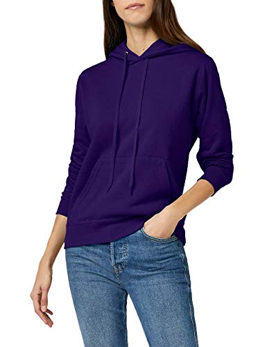 Fruit of the Loom Sweatshirt für Damen, Purpur, 42 von Fruit of the Loom