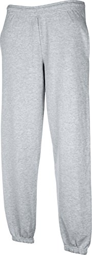 Fruit of the Loom Classic Jog Pants graumeliert,L von Fruit of the Loom