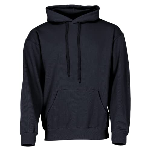 Fruit of the Loom Classic Kapuzen-Sweat + GRATIS MyShirt Stoffbeutel, Farbe:deep Navy + GRATIS MyShirt Stoffbeutel, Größe:L von Fruit of the Loom