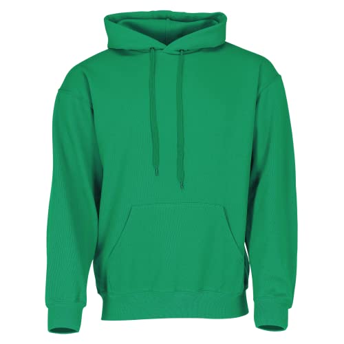 Fruit of the Loom Classic Kapuzen-Sweat + GRATIS MyShirt Stoffbeutel, Farbe:maigrün + GRATIS MyShirt Stoffbeutel, Größe:2XL von Fruit of the Loom