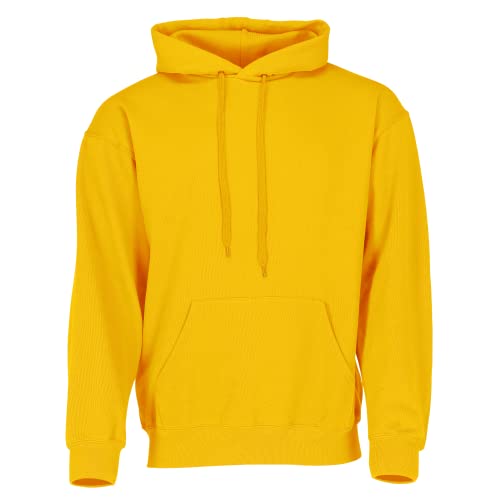 Fruit of the Loom Classic Kapuzen-Sweat + GRATIS MyShirt Stoffbeutel, Farbe:sonnenblumengelb + GRATIS MyShirt Stoffbeutel, Größe:M von Fruit of the Loom