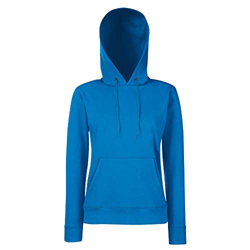 Fruit of the Loom - Classic Lady-Fit Kapuzenpullover 'Hooded Sweat' S,Royal von Fruit of the Loom