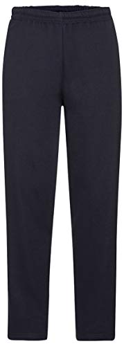 Fruit of the Loom Classic Open Hem Jog Pants, Farbe:deep Navy, Größe:M von Fruit of the Loom