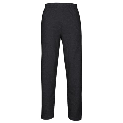 Fruit of the Loom Classic Open Hem Jog Pants Jogginghose Trainingshose Herren, Dark Grey Heather, M von Fruit of the Loom