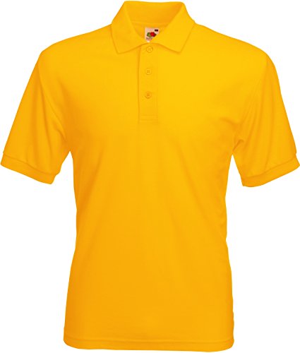 Fruit of the Loom Classic Poloshirt sonnenblumengelb,S von Fruit of the Loom