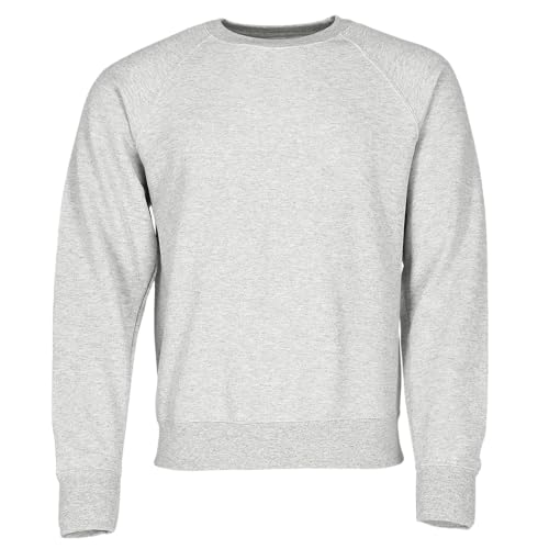 Fruit of the Loom Classic Raglan Sweat + GRATIS MyShirt Stoffbeutel, Farbe:Graumeliert + GRATIS MyShirt Stoffbeutel, Größe:2XL von Fruit of the Loom