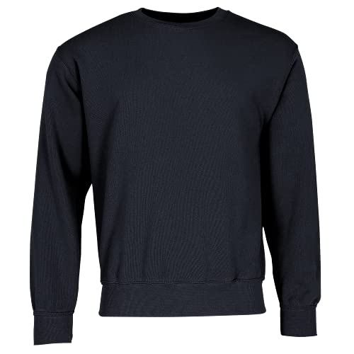 Fruit of the Loom Classic Set-In Sweat + GRATIS MyShirt Stoffbeutel, Farbe:deep Navy + GRATIS MyShirt Stoffbeutel, Größe:L von Fruit of the Loom