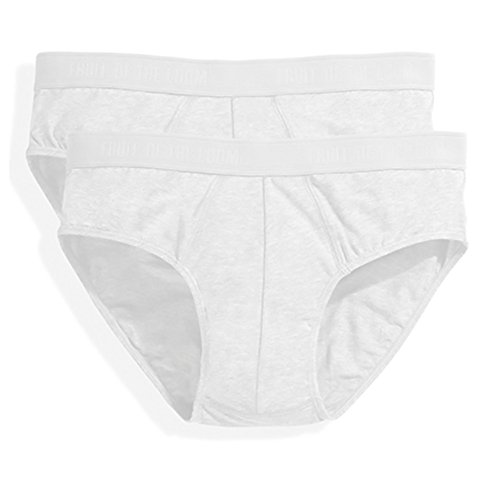 Fruit of The Loom - Classic Sport Slips 2er Pack / White/White, XXL XXL,White/White von Fruit of the Loom