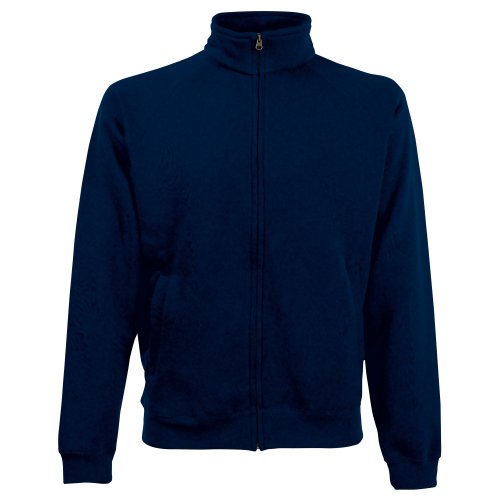 Fruit of the Loom Classic Sweatjacke - Farbe: Deep Navy - Größe: XL von Fruit of the Loom