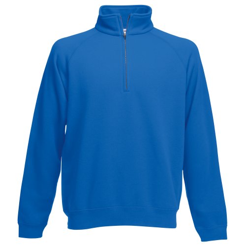 Fruit of the Loom Classic 80/20 Zip Neck Sweatshirt von Fruit of the Loom