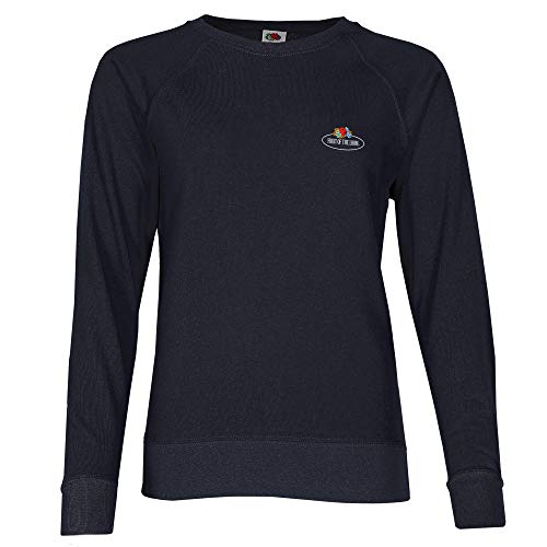 Fruit of the Loom Damen 012146 Sweatshirt, Blau (Deep Navy Az), X-Small von Fruit of the Loom