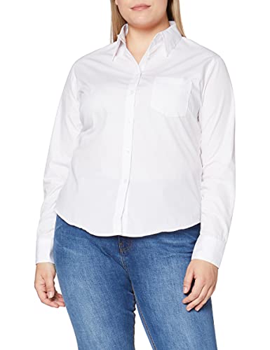 Fruit of the Loom Damen Bluse Gr. XL, weiß von Fruit of the Loom