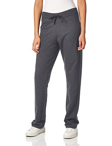 Fruit of the Loom Damen Crafted Comfort Joggers & Open Bottom Pants Lässige Hose, French Terry Charcoal Heather, S von Fruit of the Loom