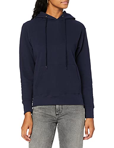 Fruit of the Loom Damen Kapuzenpullover Classic, Blau (Deepnavy Az) , M von Fruit of the Loom