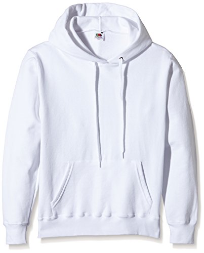 Fruit of the Loom Damen Kapuzenpullover Classic, Weiß - Weiß , XXL von Fruit of the Loom